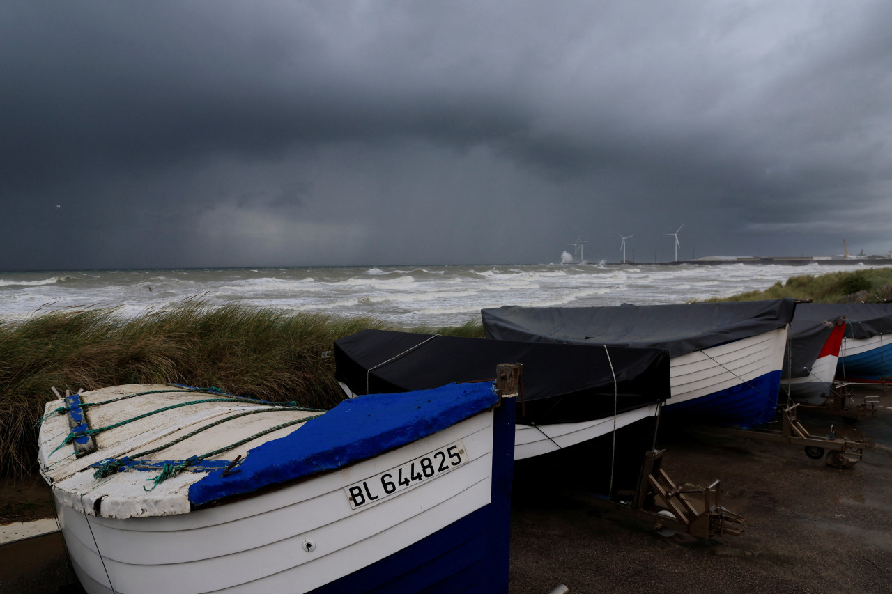 Tormenta Ciaran, Europa. Foto: Reuters