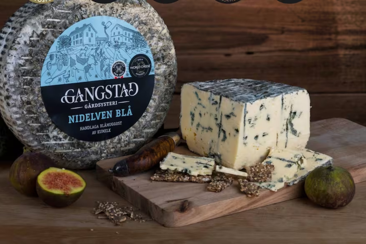 El queso azul noruego fue elegido como el mejor del mundo. Foto: redes