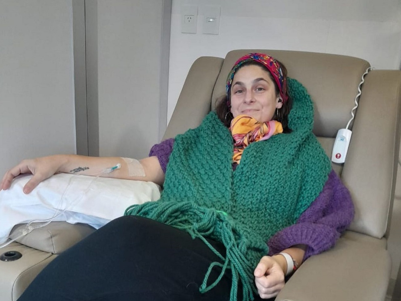 Vanesa Butera agradeció el tratamiento recibido por los médicos. Foto: Instagram @vane_butera.