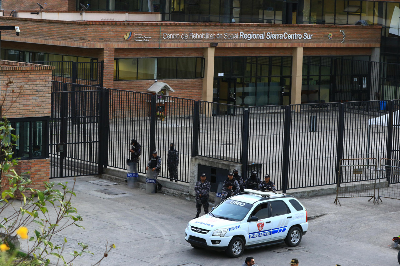 Violencia en Ecuador. Foto: EFE