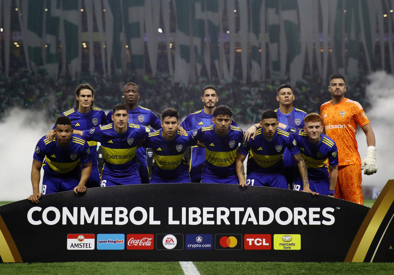 Boca en la Copa Libertadores. Foto: NA.