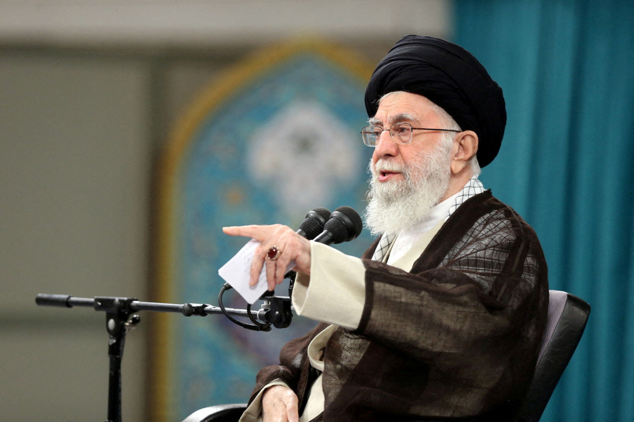 Alí Jamenei, líder supremo de Irán. Foto: Reuters.