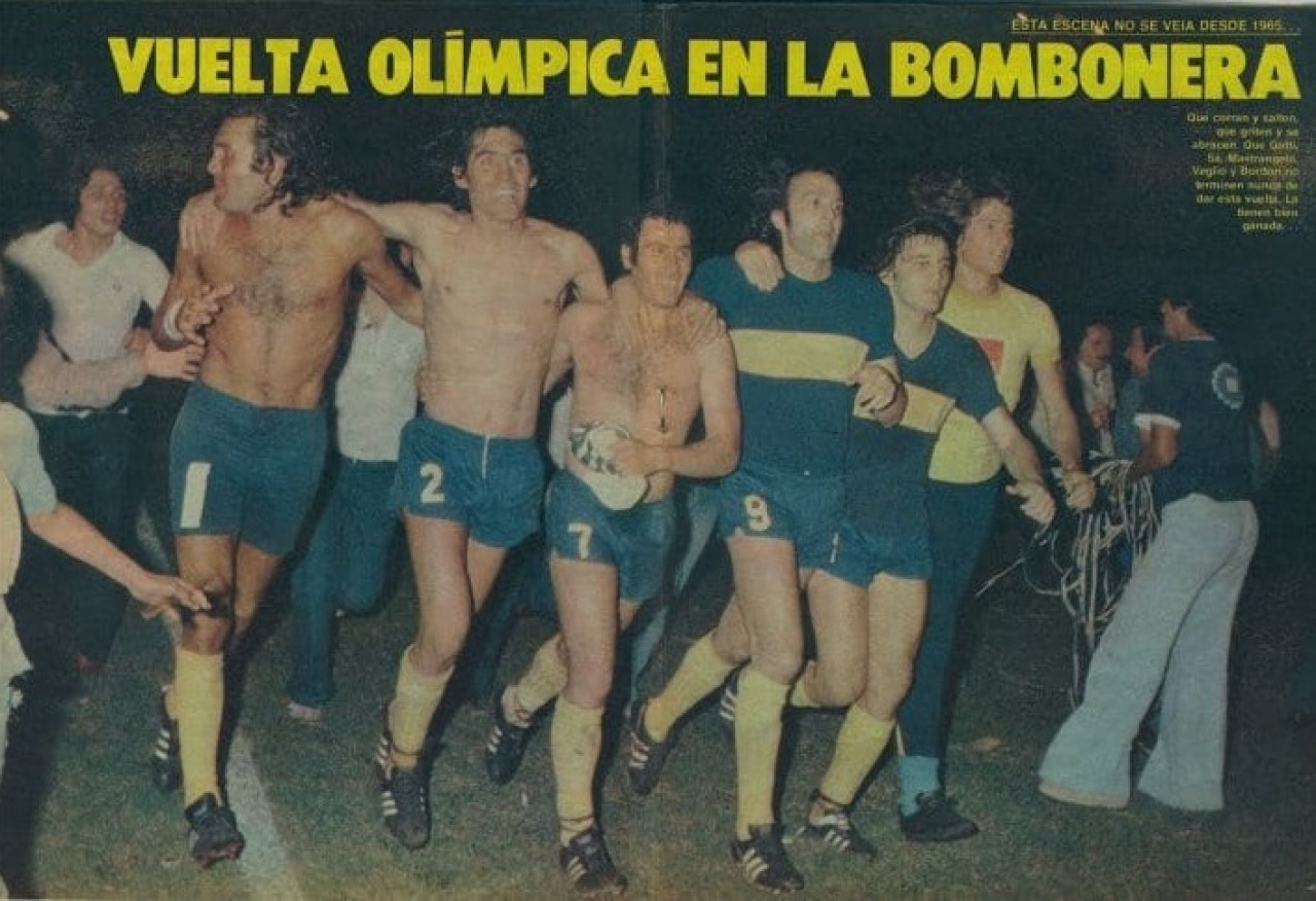 Boca se consagró campeón por segunda vez consecutiva de la Libertadores en 1978. Foto: El Gráfico