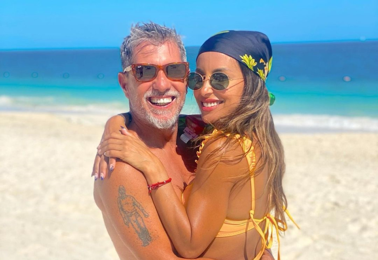 Pablo Chato Prada y Lourdes Sánchez. Foto: Instagram @lourdesanchezok