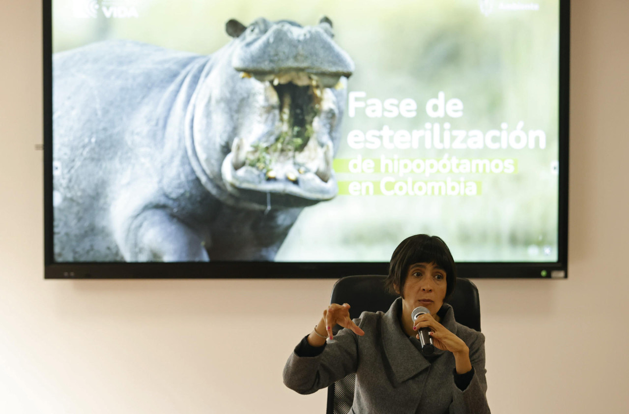 La ministra de Ambiente y Desarrollo Sostenible de Colombia, Susana Muhamad. Foto: EFE