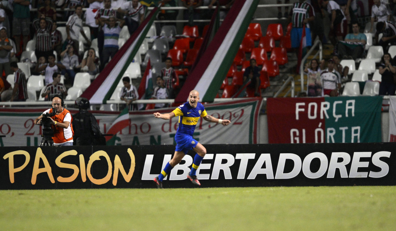 Boca eliminó a Fluminense en 2012. Foto: NA.