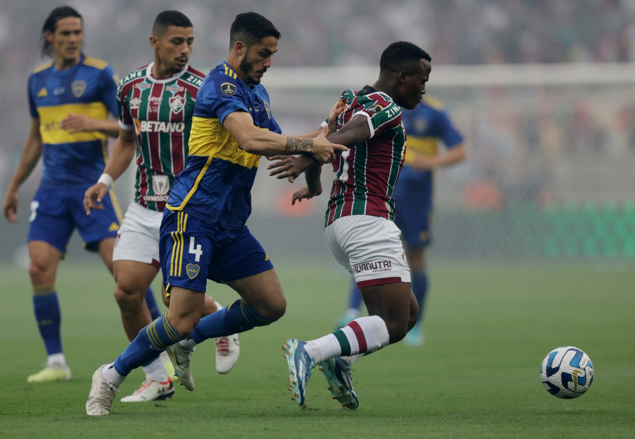Boca vs. Fluminense; Copa Libertadores. Foto: Reuters.