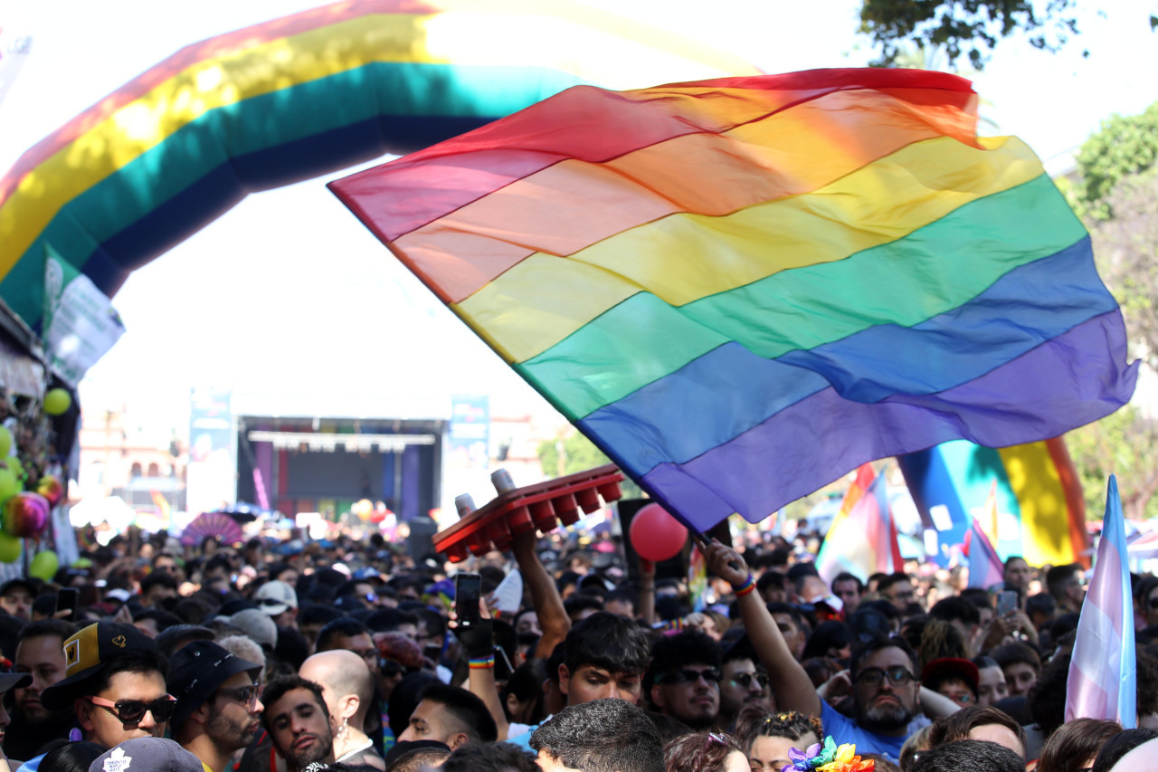 Marcha del Orgullo. Foto: NA.