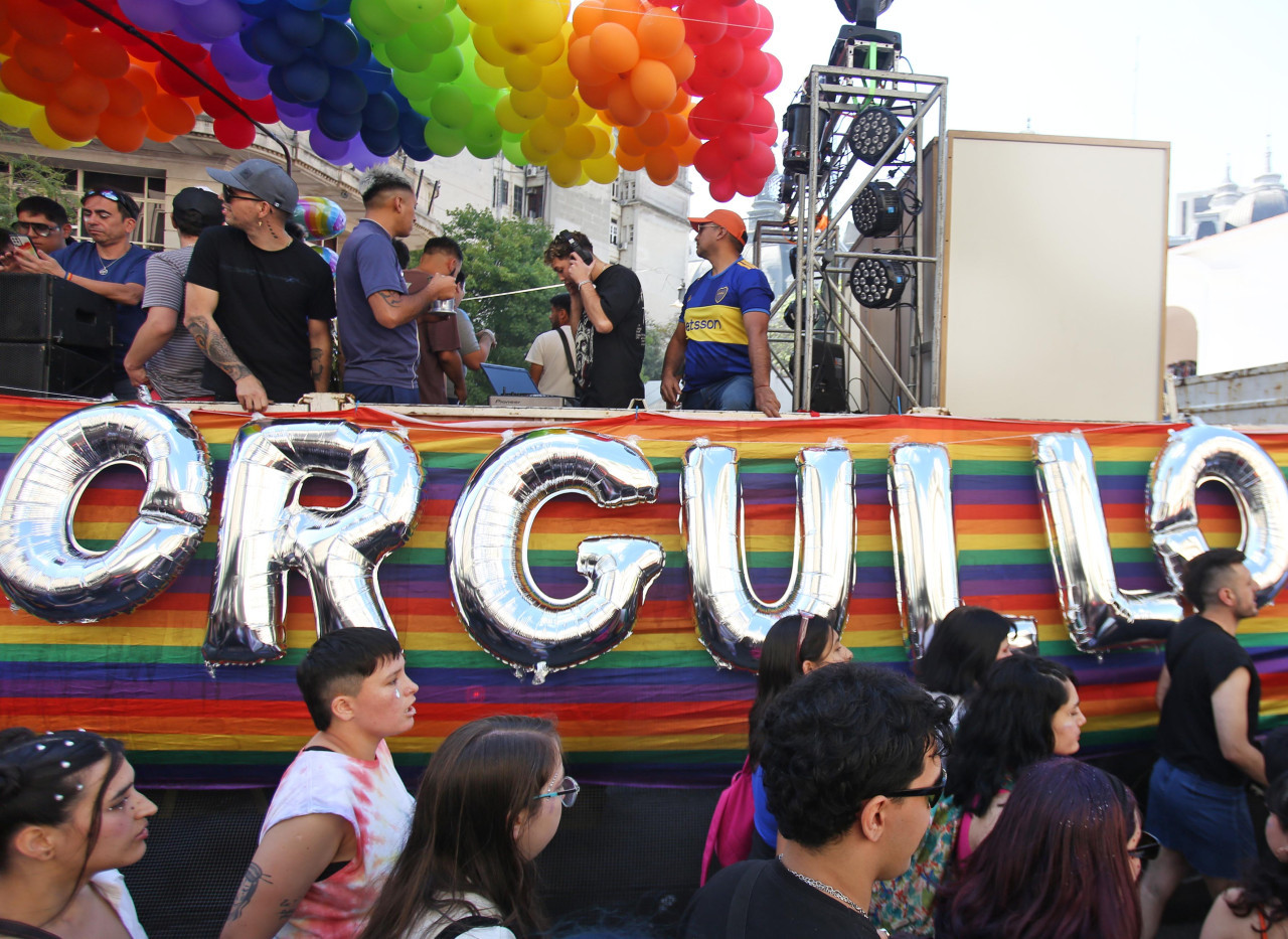 Marcha del Orgullo. Foto: NA.