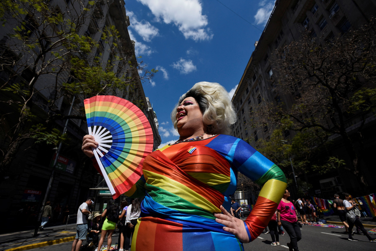 Marcha del Orgullo. Foto: Reuters.