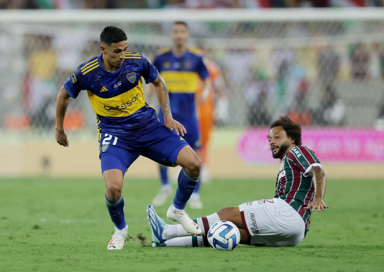 Equi Fernández; Boca vs. Fluminense; Copa Libertadores. Foto: Reuters.