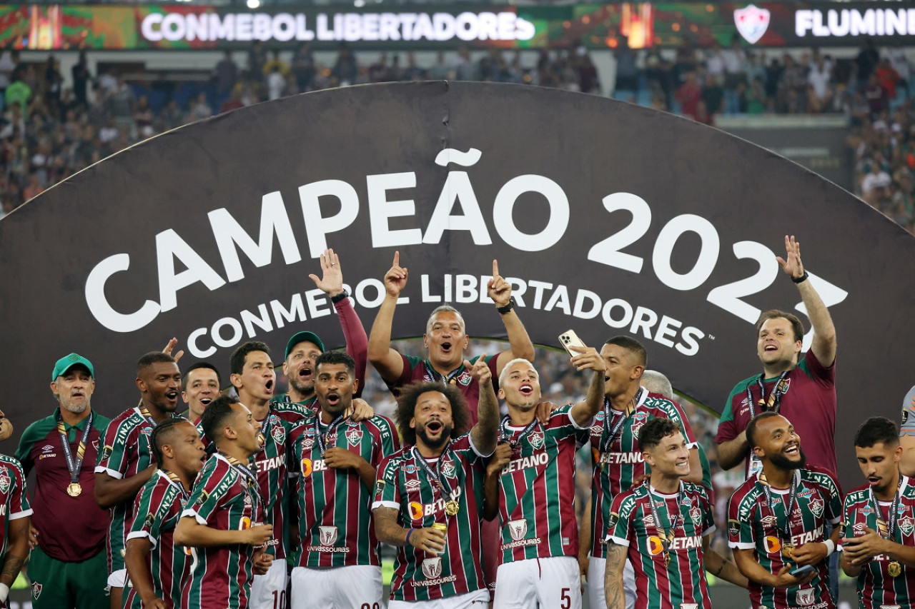 Fluminense logró su primera Copa Libertadores de su historia. Foto: Reuters.