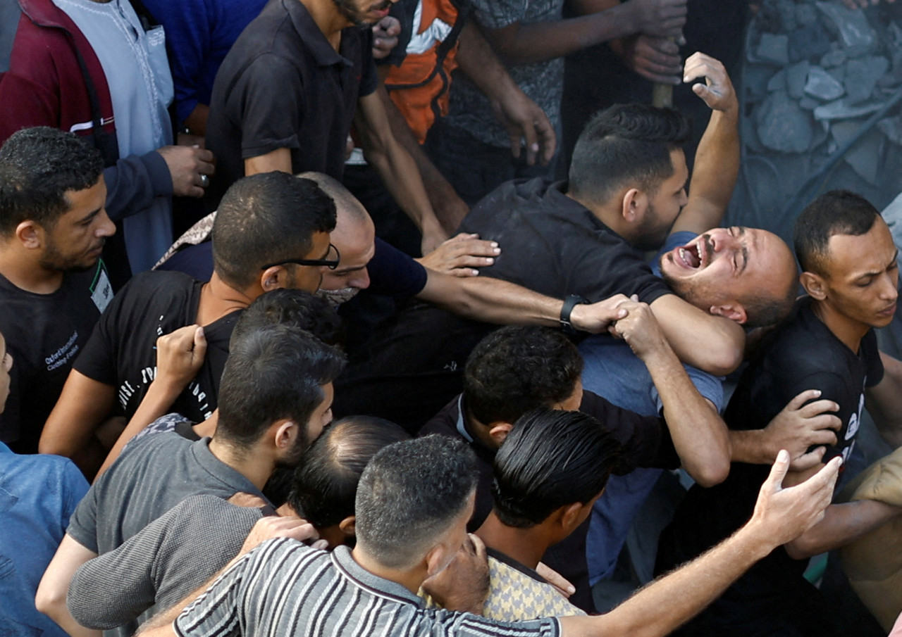 Campo de refugiados Al-Maghazi. Foto: Reuters.