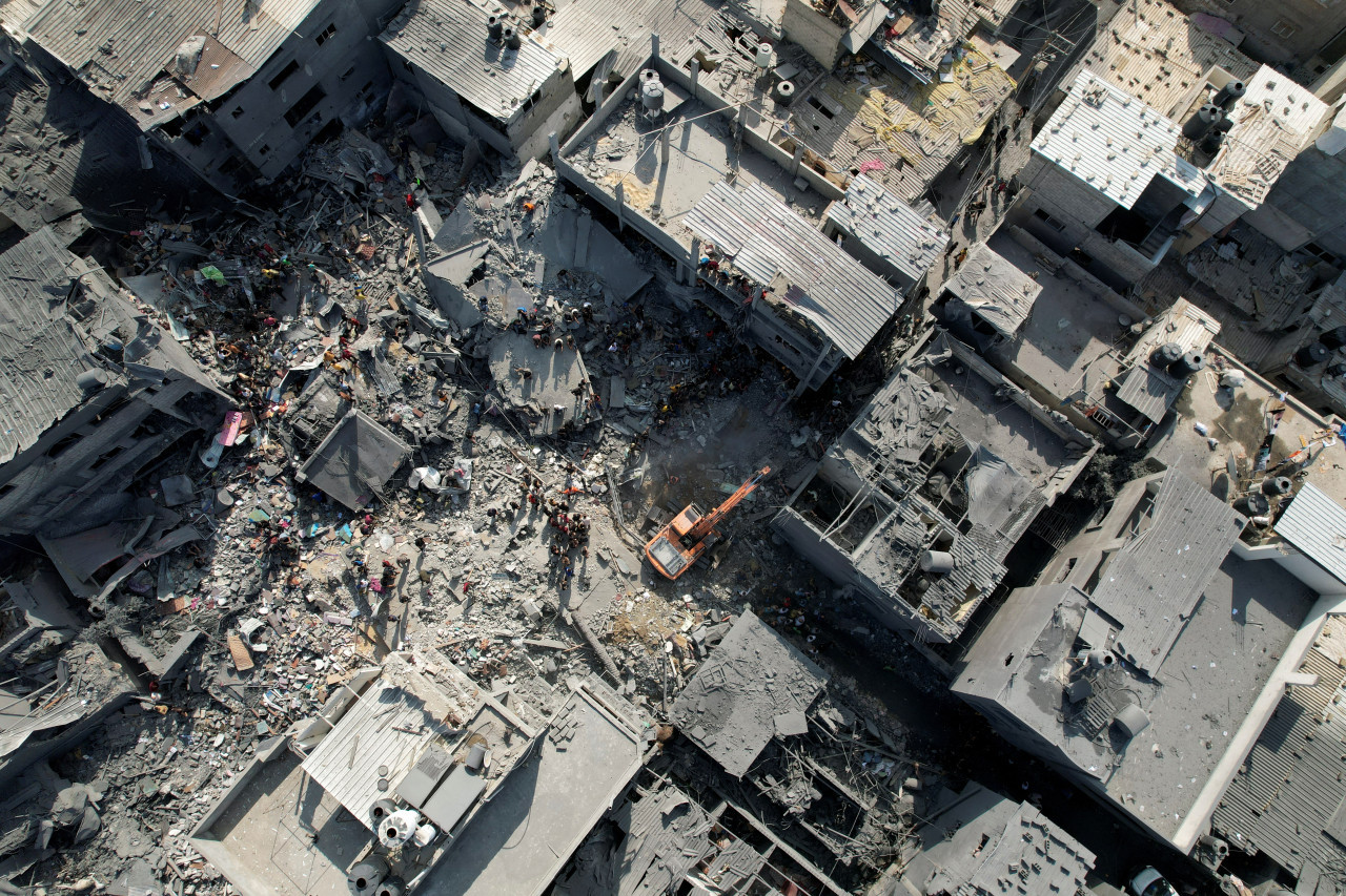 Campo de refugiados Al-Maghazi. Foto: Reuters.