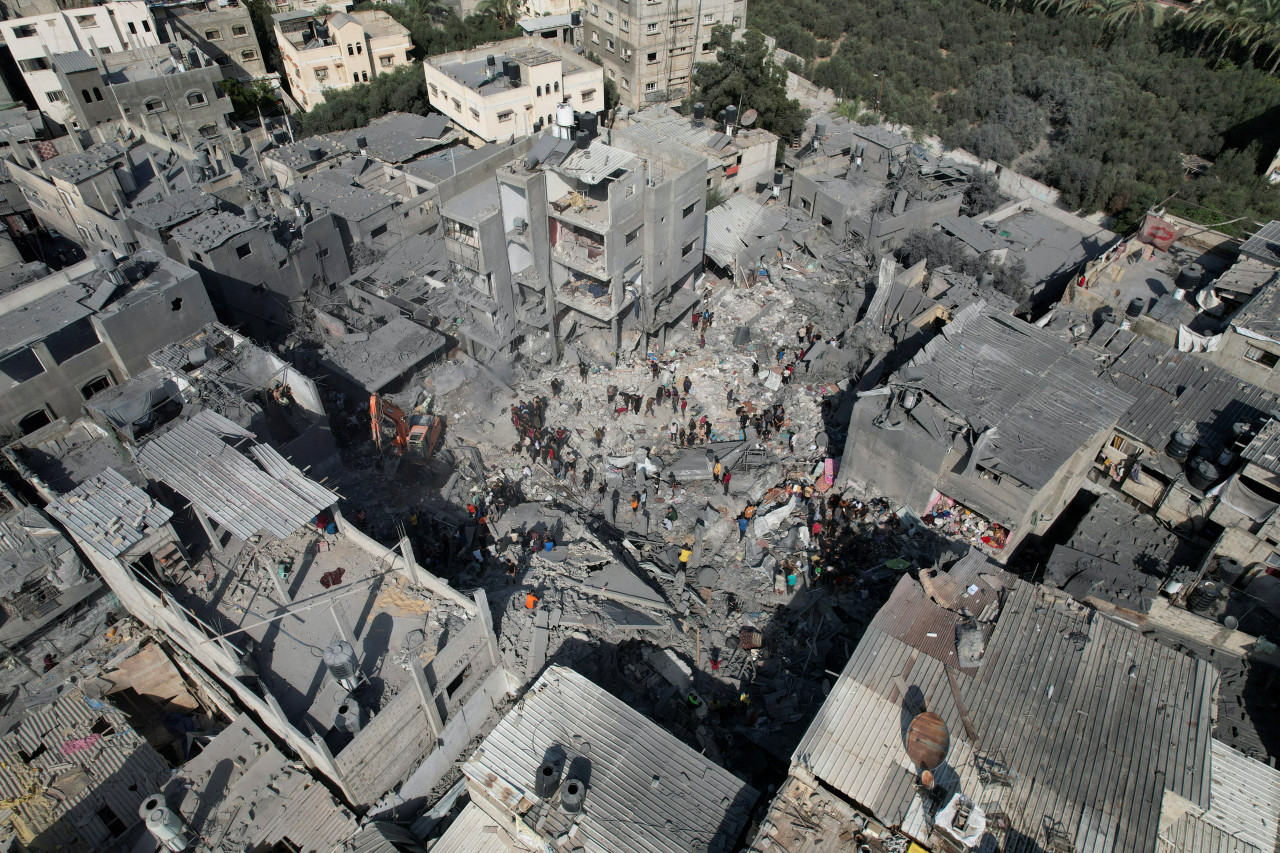 Campo de refugiados Al-Maghazi. Foto: Reuters.