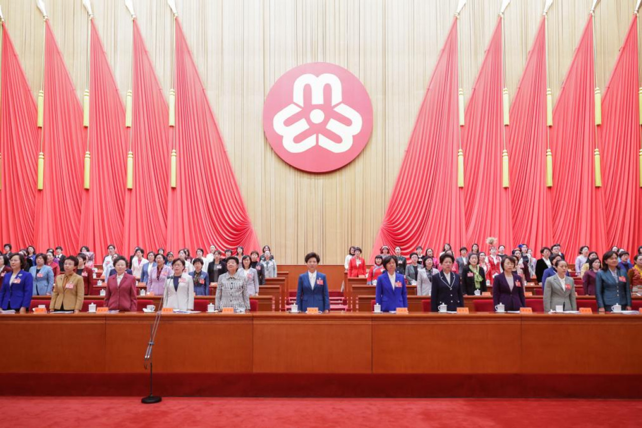 Congreso de Mujeres de China. Foto: Xinhua.