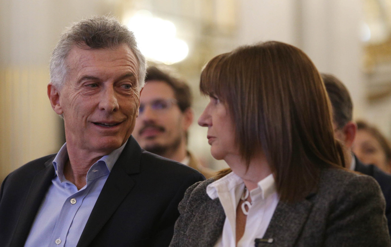 Mauricio Macri y Patricia Bullrich. Foto: NA.