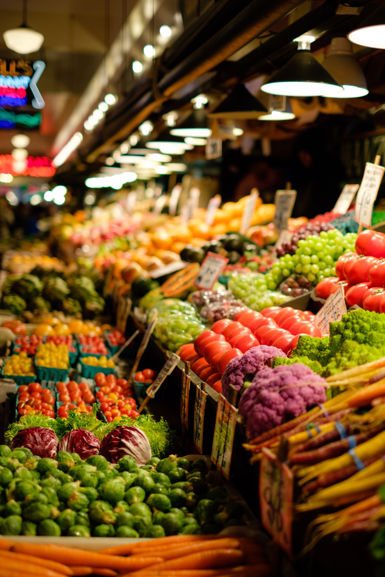 Verduras. Foto: Unsplash.