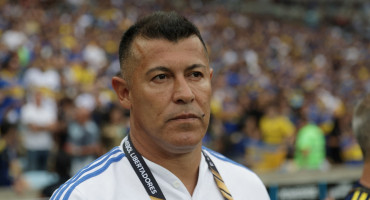 Jorge Almirón se despidió de Boca. Foto: Reuters.