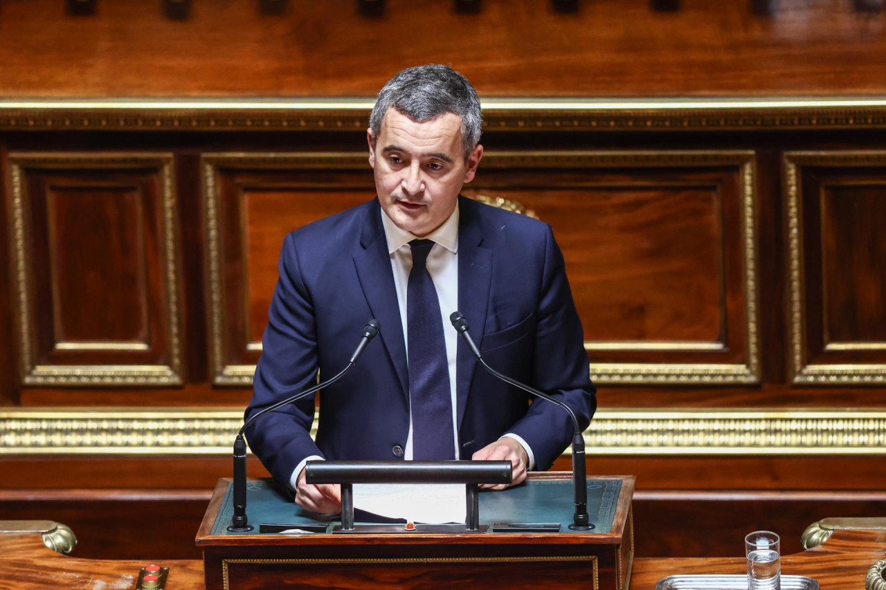 Gérald Darmanin, ministro de Interior francés. Foto: EFE.