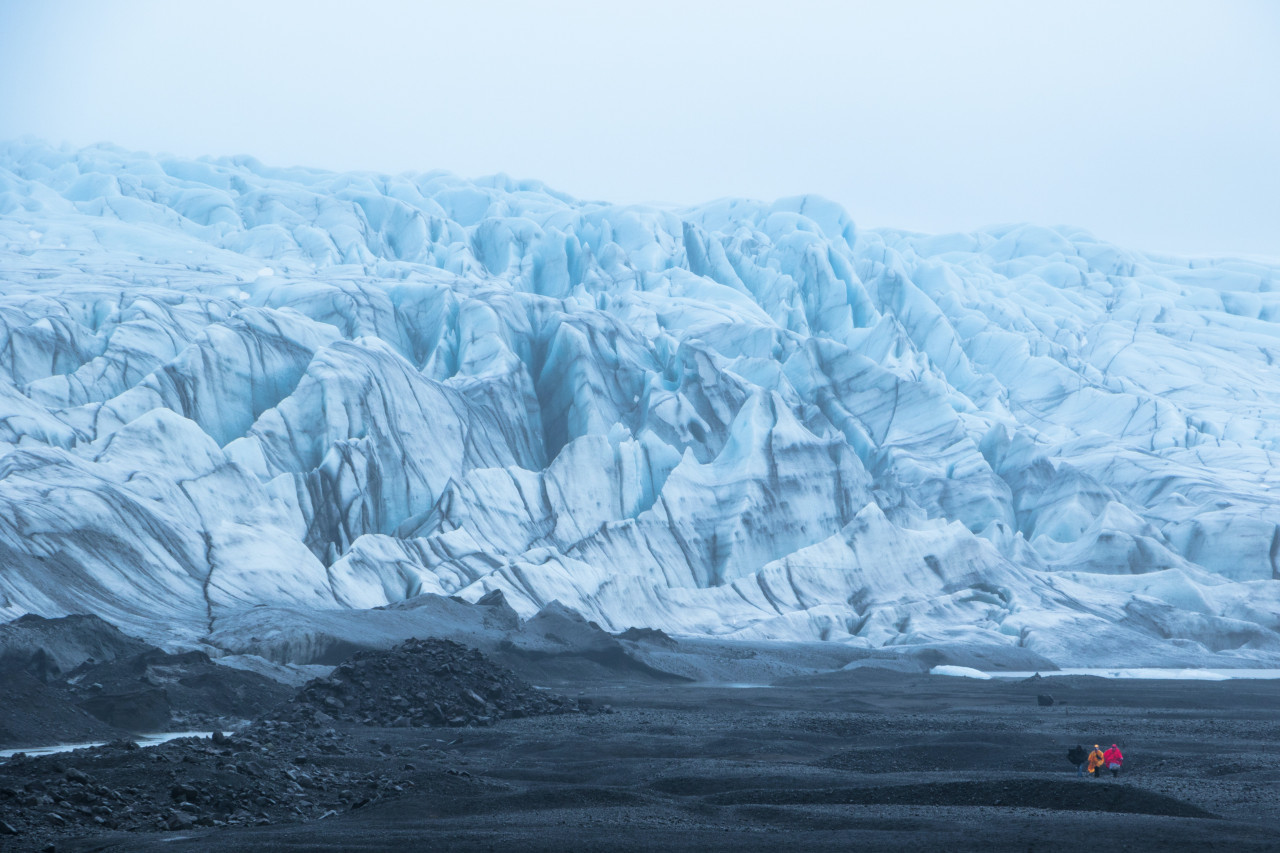 Derretimiento de glaciares. Foto: Unspash