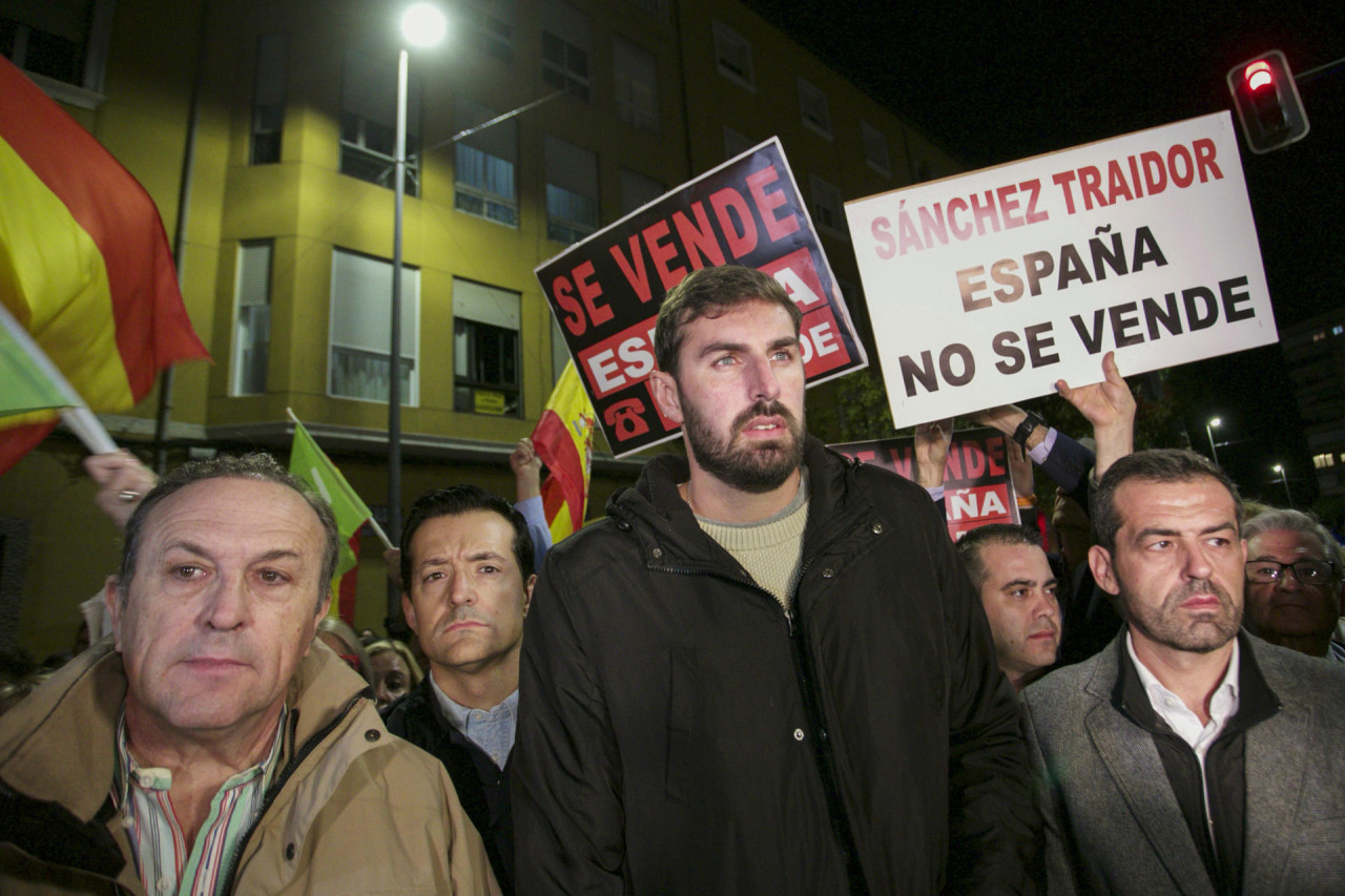 Protestas en España. Foto: EFE