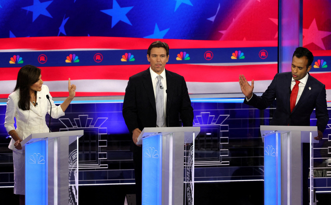 Debate del Partido Republicano. Foto: Reuters.