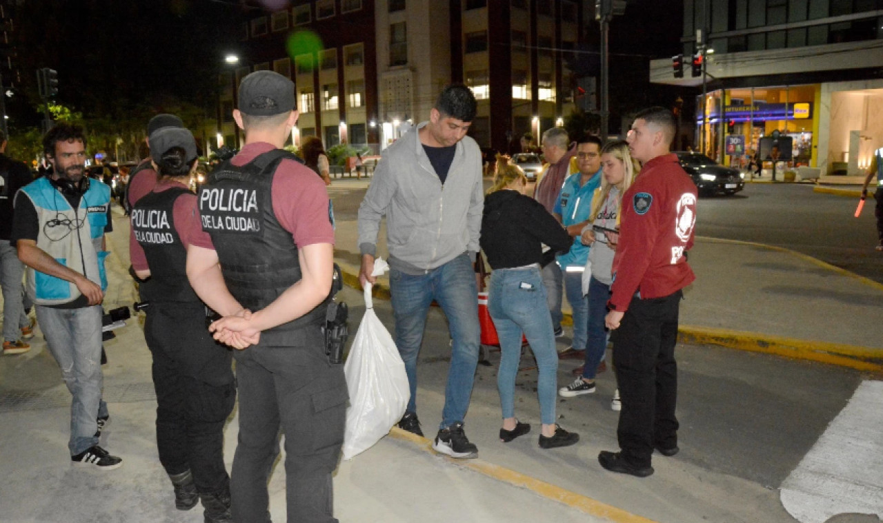 Operativos durante el show de Taylor Swift en el Monumental. Foto: NA.