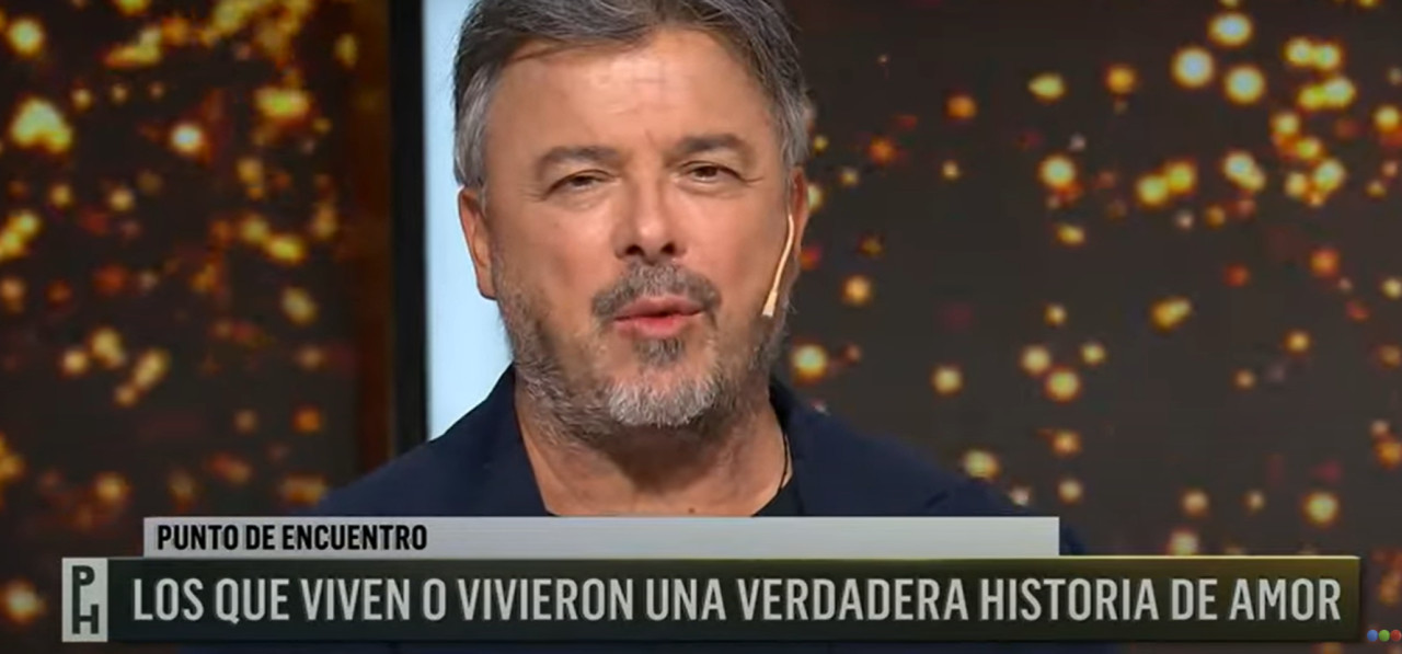 Donato de Santis en "PH, Podemos Hablar". Foto: captura Telefe.