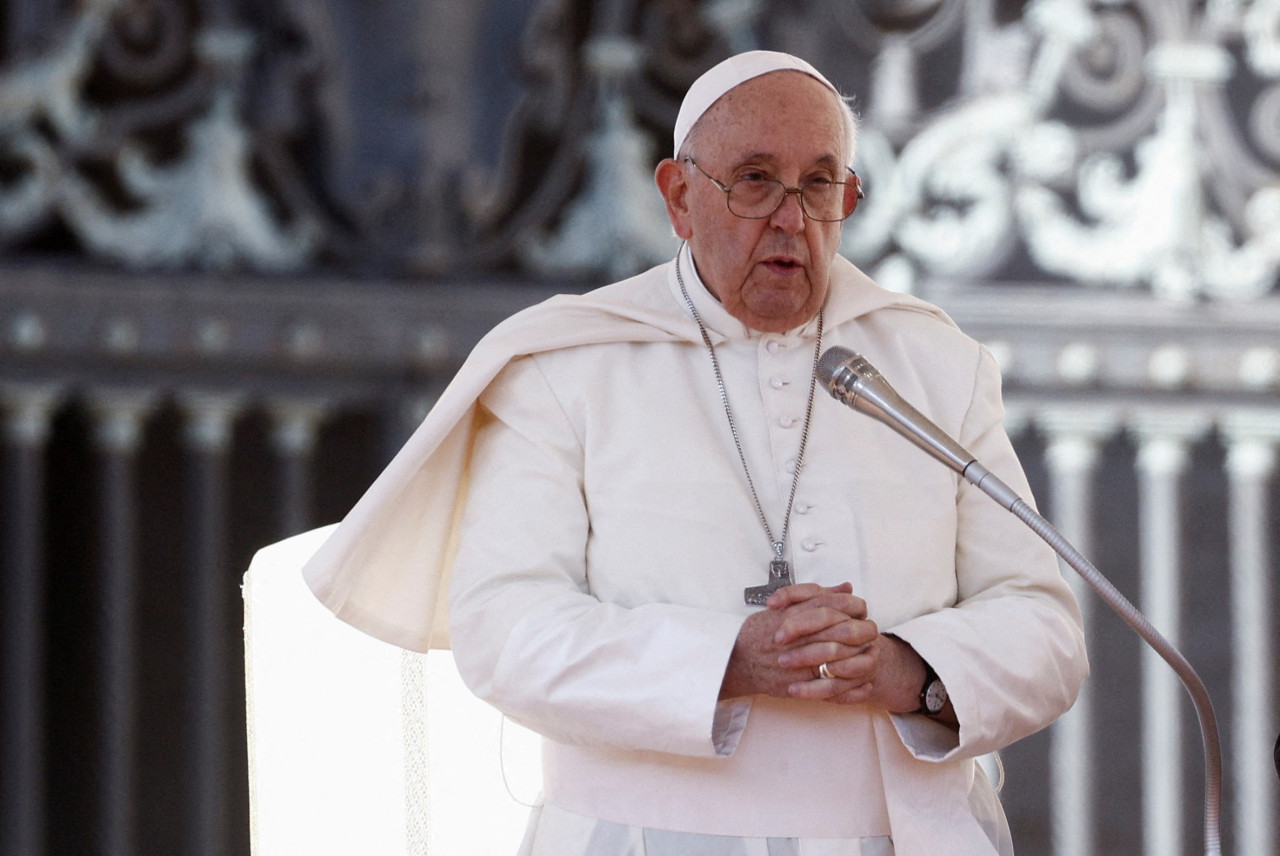 Discurso del papa Francisco. Foto: Reuters
