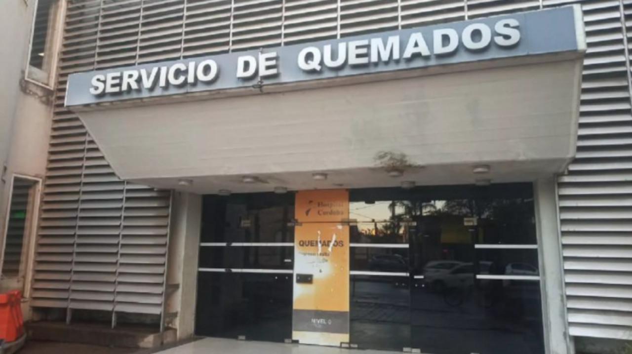 El joven se encuentra internado en el Instituto del Quemado de Córdoba. Foto: NA