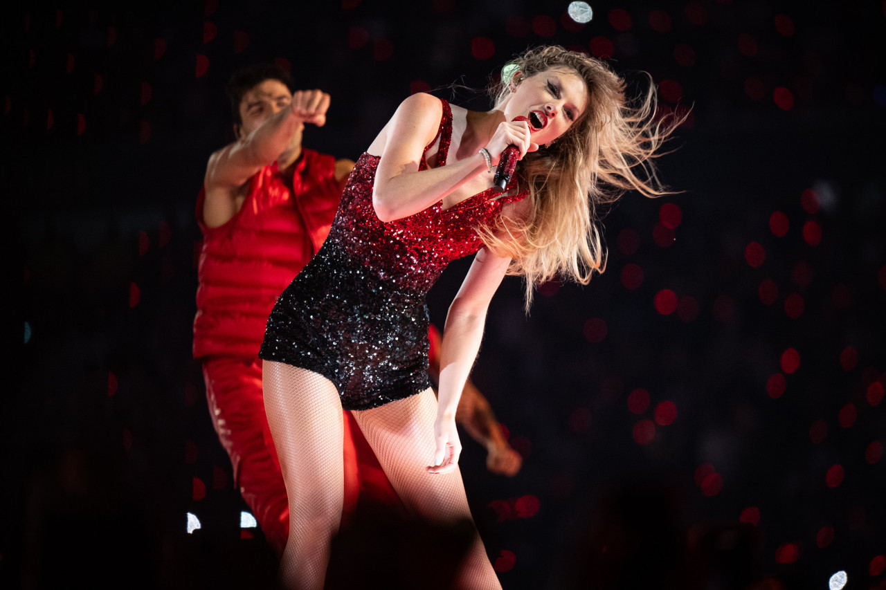 Taylor Swift. Foto: Télam.