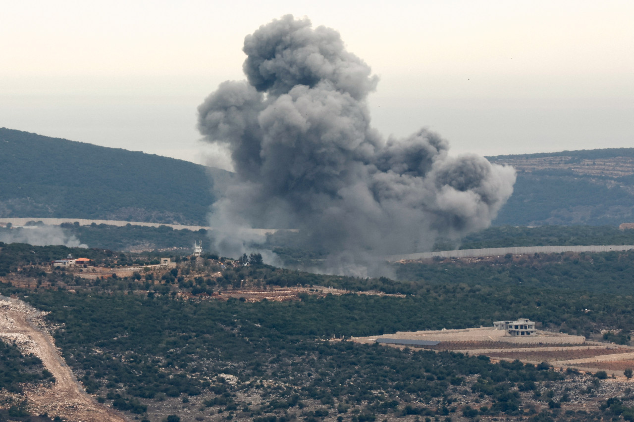 Frontera entre Israel y el Líbano. Foto: Reuters