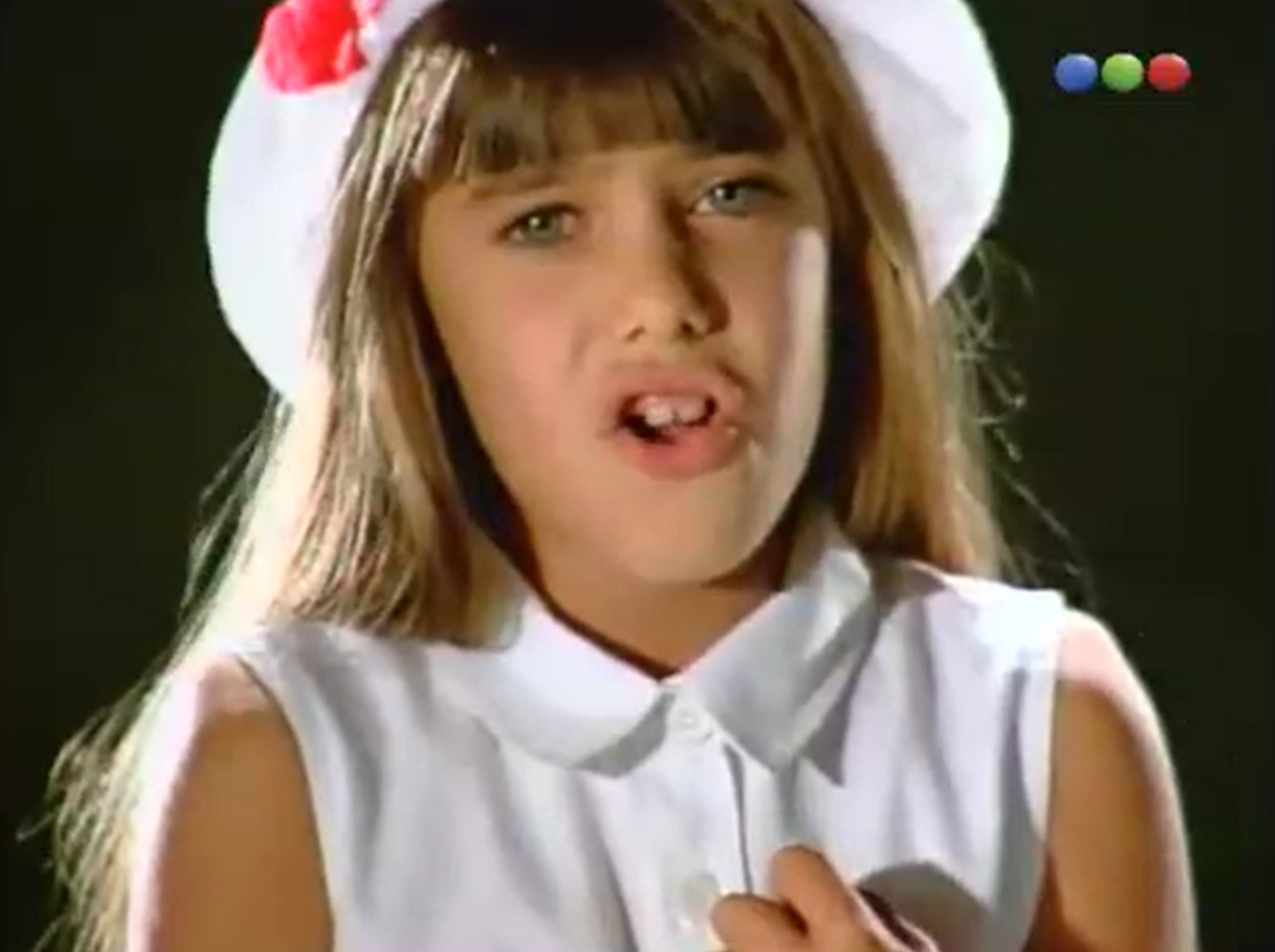 Daniela Mastricchio en "Chiquititas". Foto: captura Telefe.