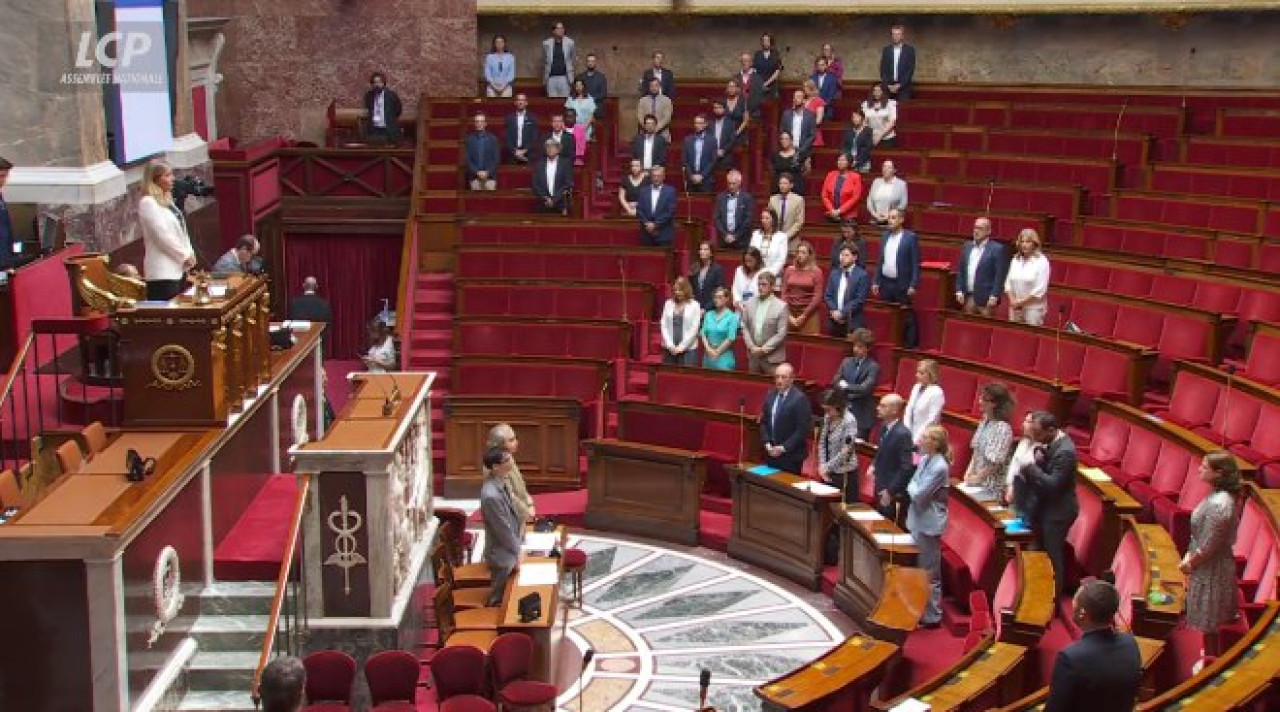 Parlamento francés. Foto: Twitter