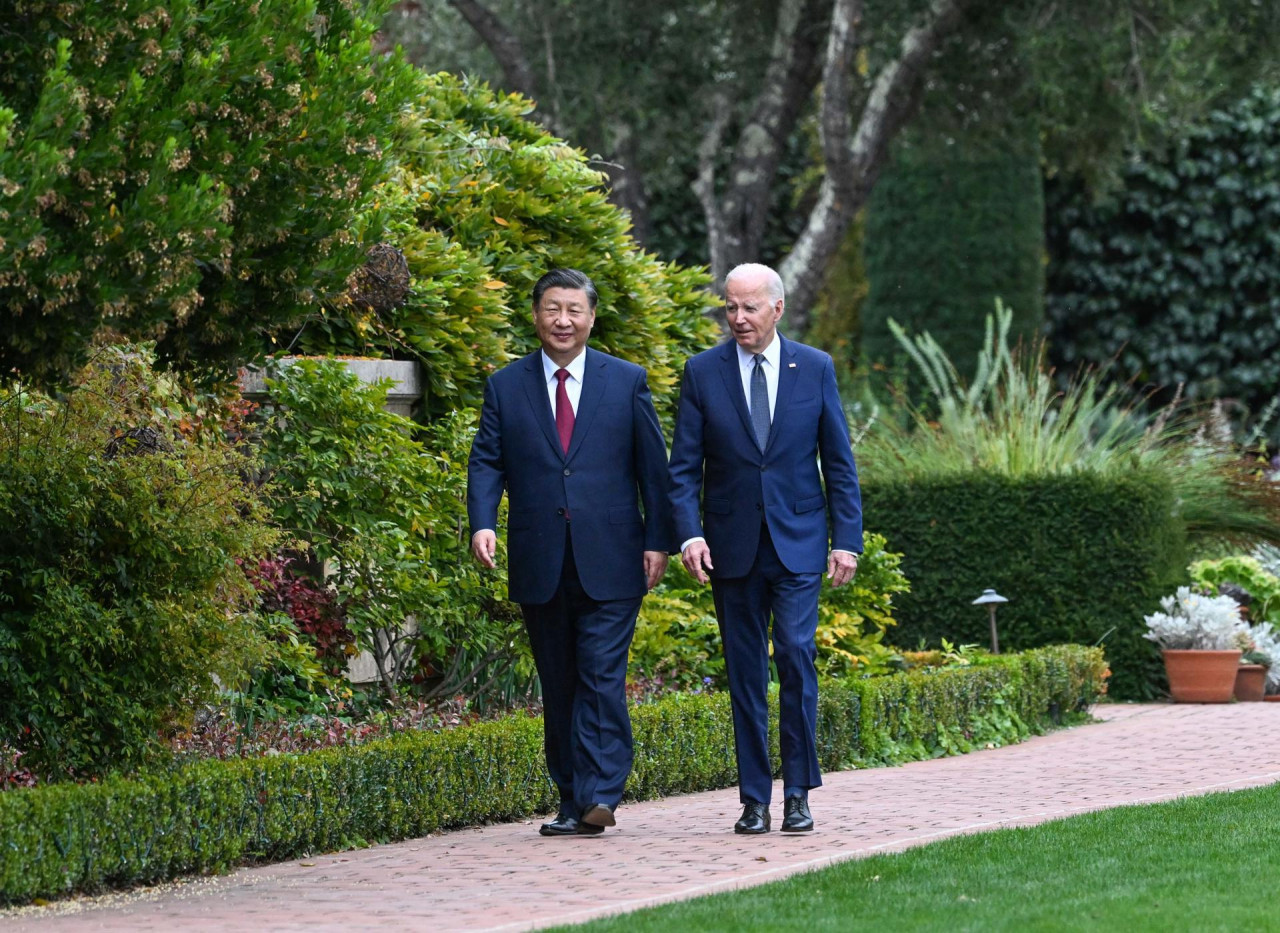 Xi Jinping y Joe Biden. Foto: Reuters.