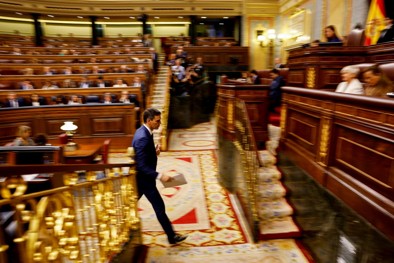 Investidura de Pedro Sánchez. Foto: Reuters.