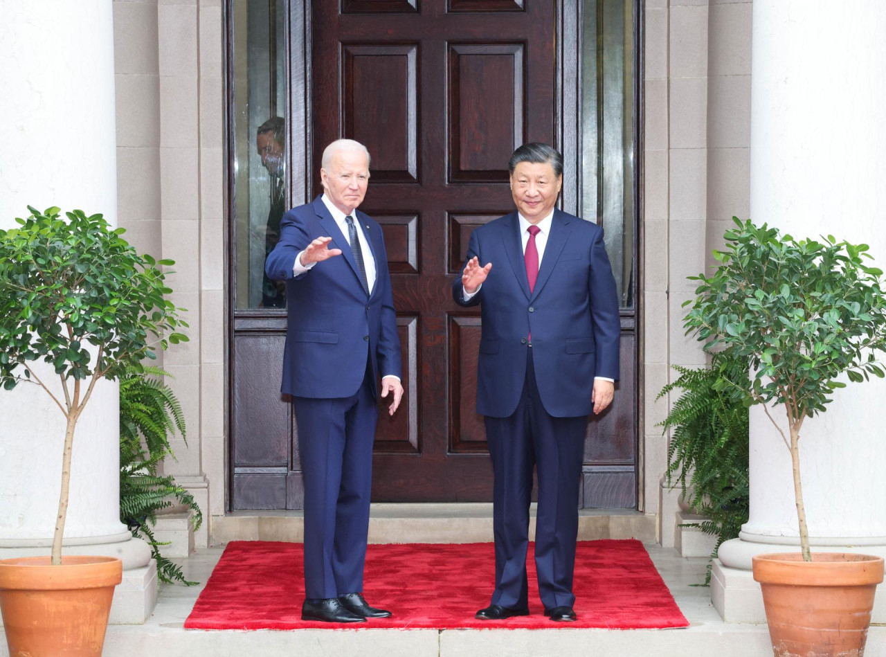 Xi Jinping y Joe Biden. Foto: EFE.