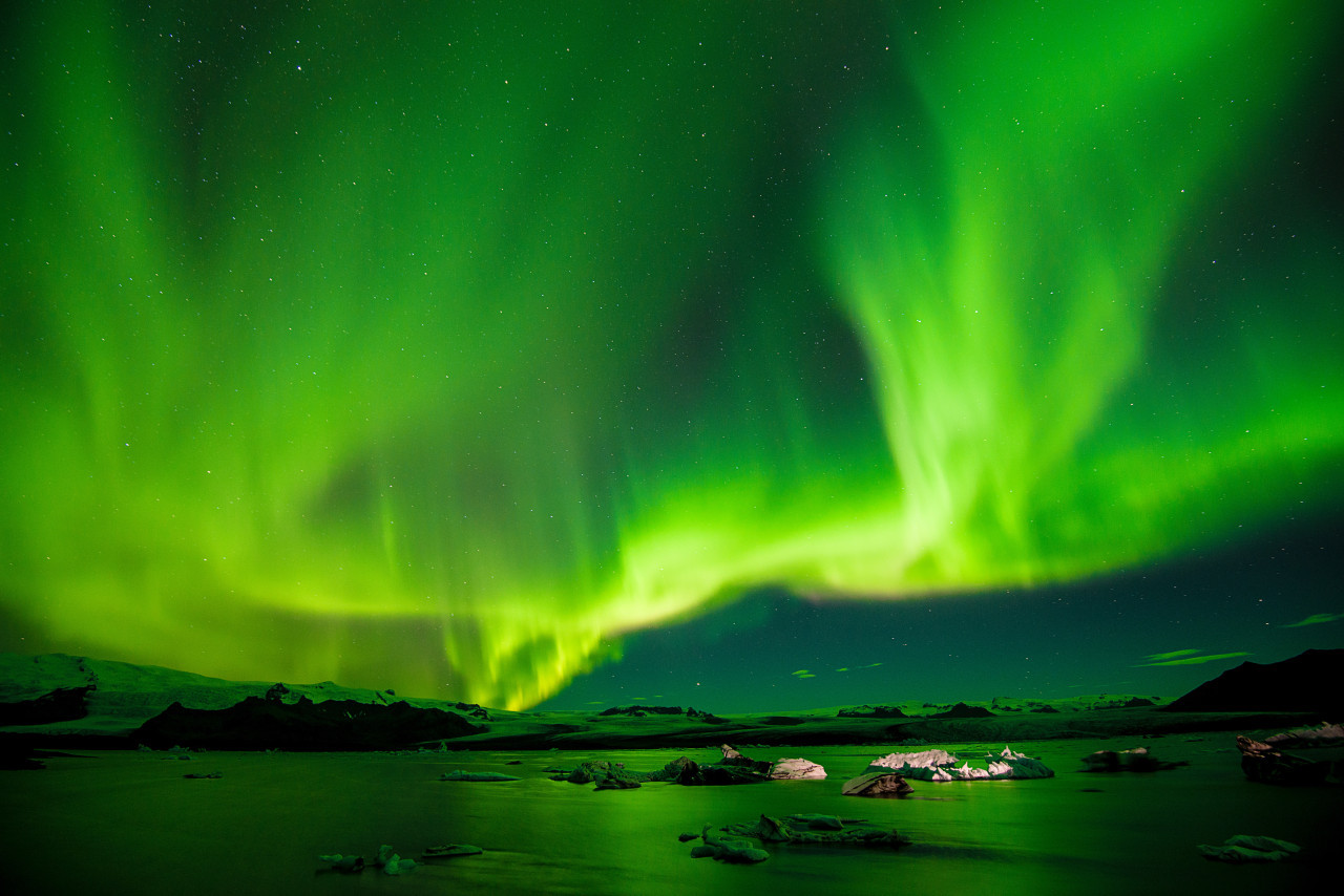 Aurora Boreal. Foto: Unsplash