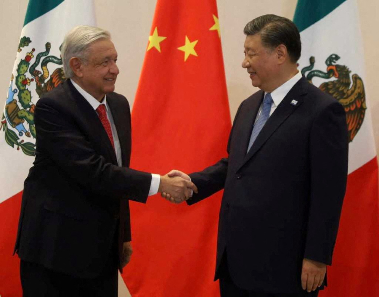 Andrés Manuel López Obrador y Xi Jinping. Foto: Reuters.