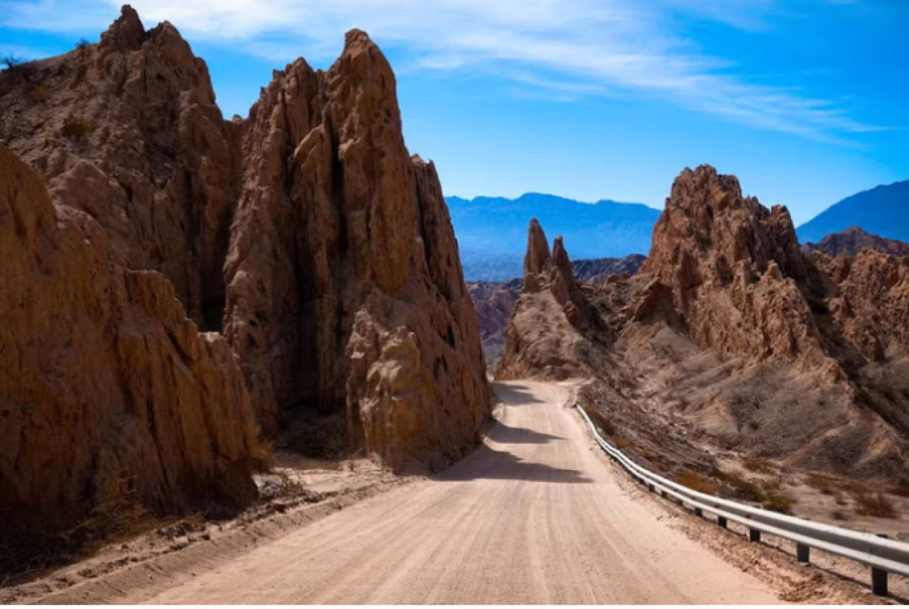 Quebrada de las Flechas, Salta. Foto NA.