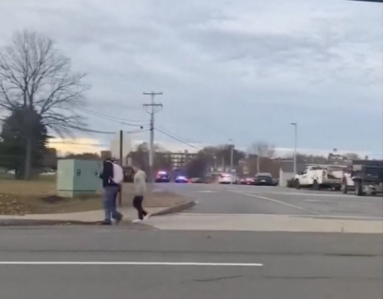 Tiroteo en un hospital de Nuevo Hampshire en Estados Unidos. Foto: REUTERS.