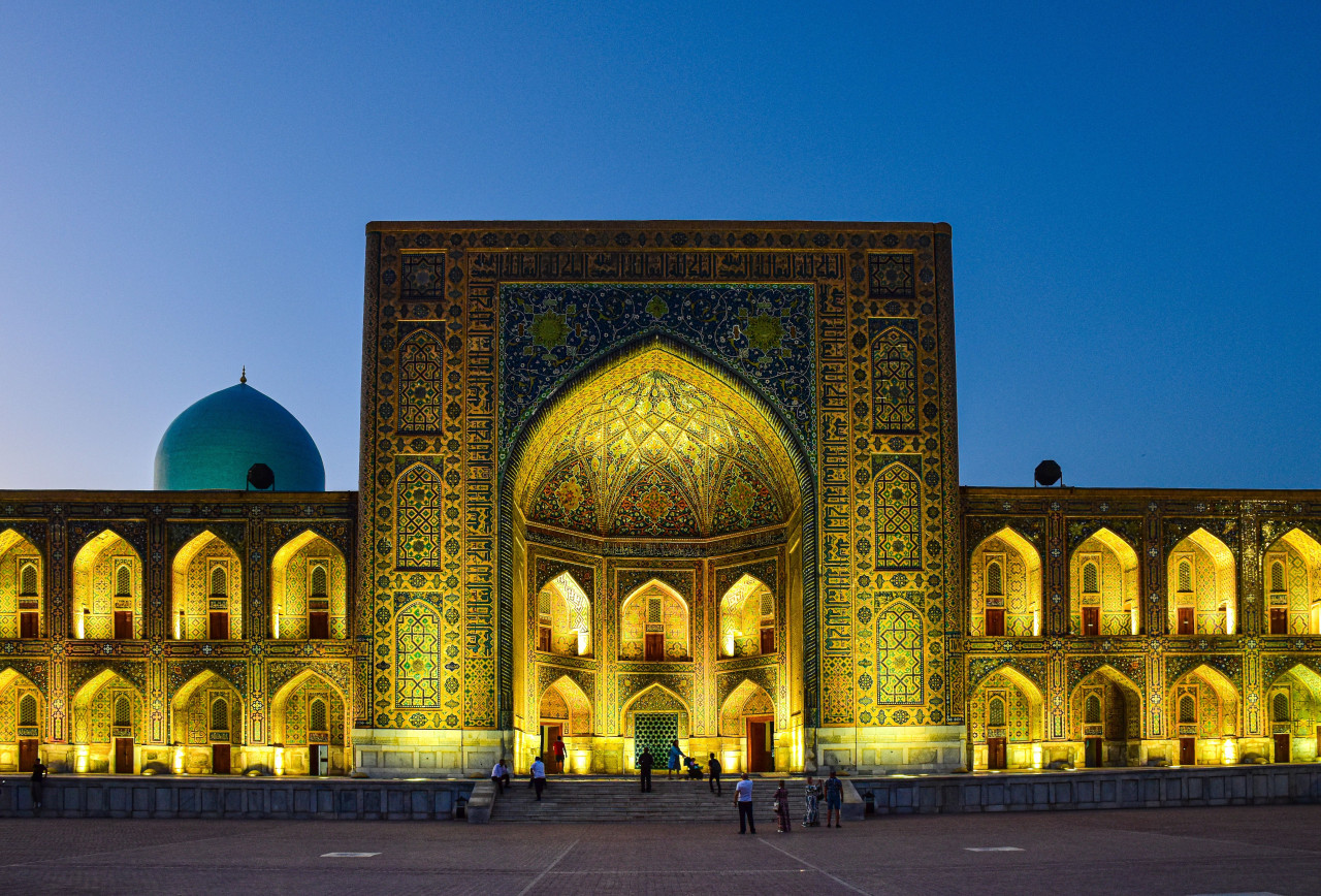 Samarcanda, el paraíso histórico de Uzbekistán. Foto: Unsplash.