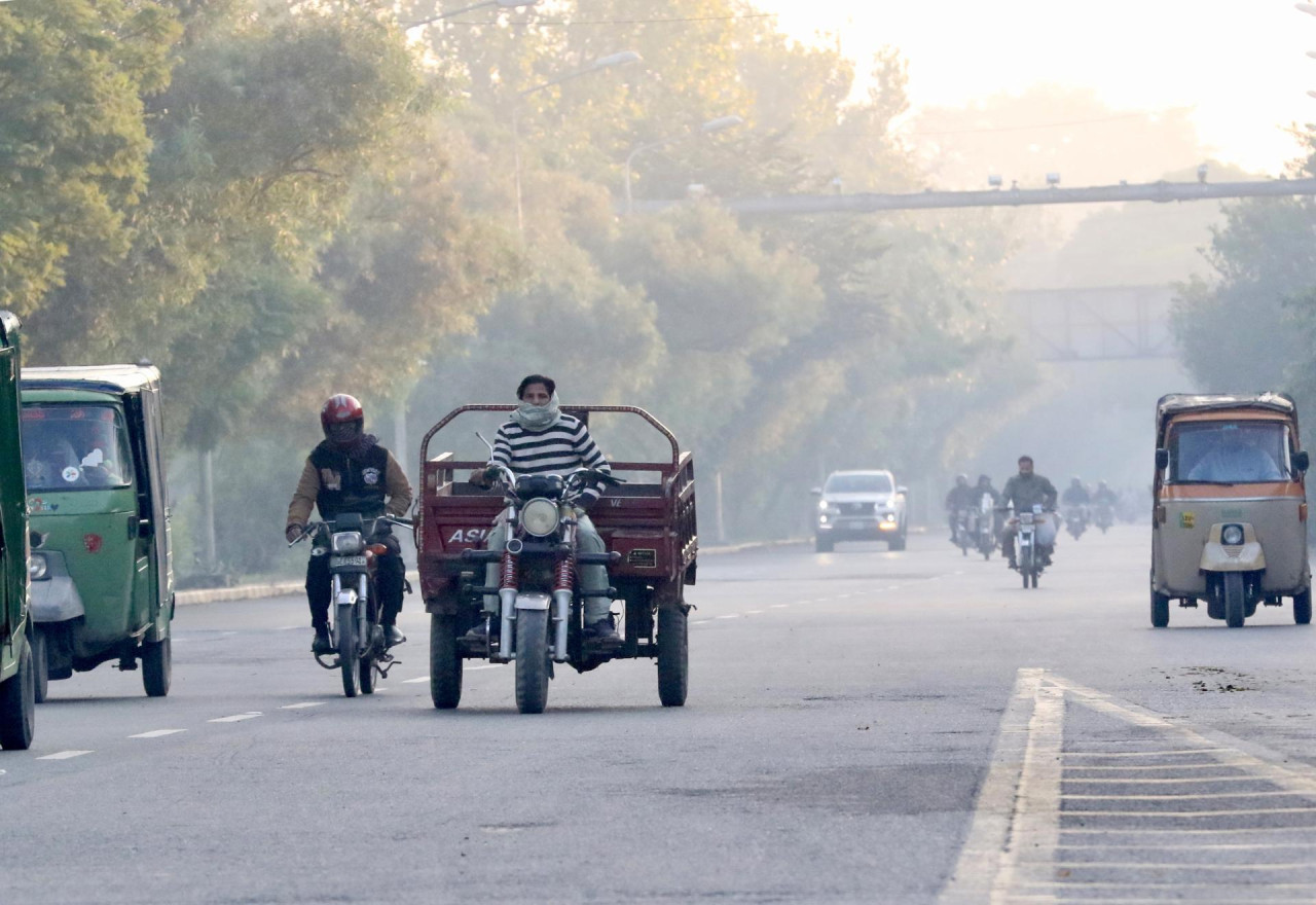 Smog en Pakistán. Foto: EFE.