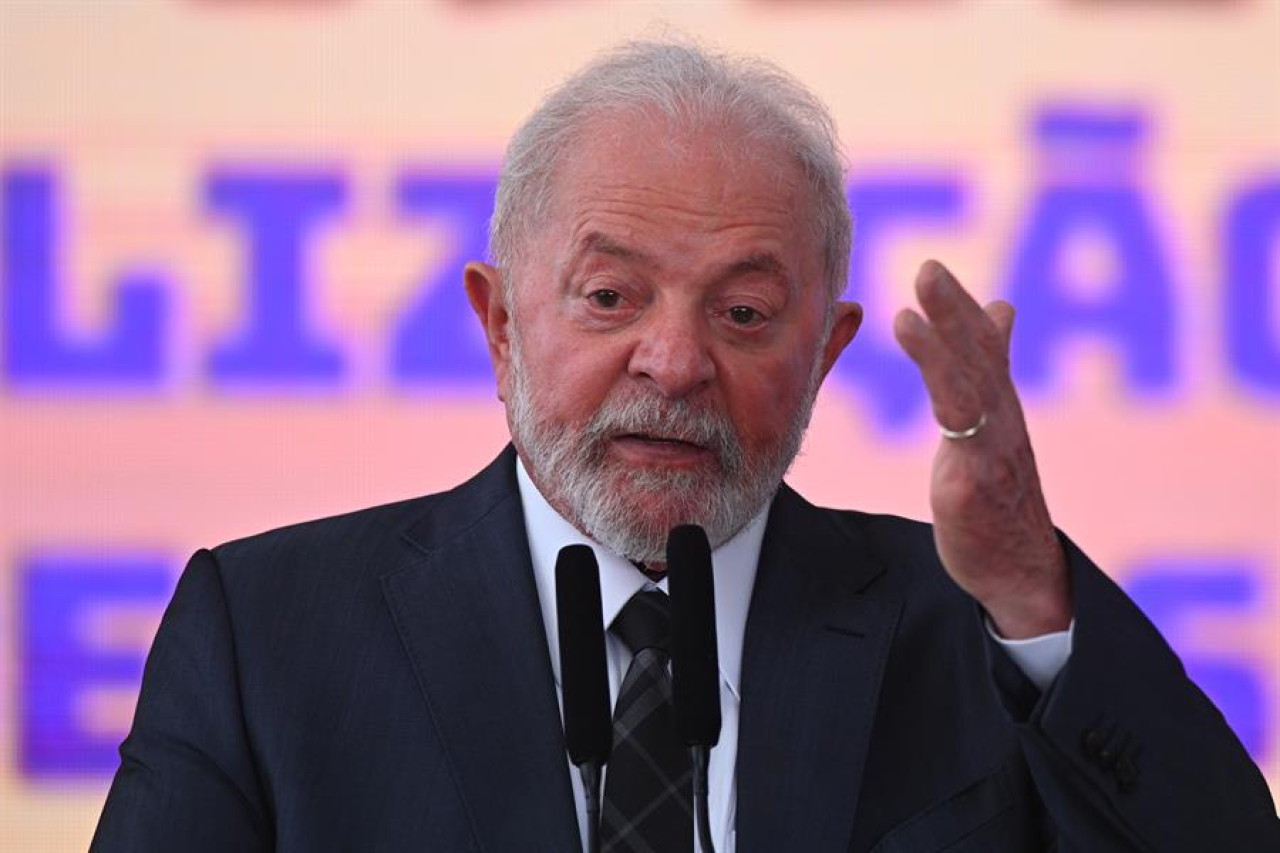 El presidente de Brasil, Luiz Inácio Lula da Silva. EFE