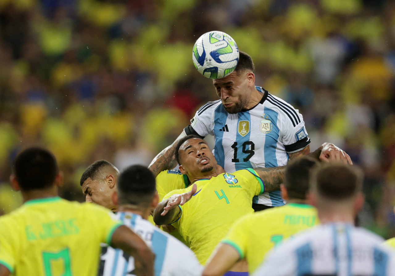 Eliminatorias, Brasil vs. Argentina. Foto: REUTERS.