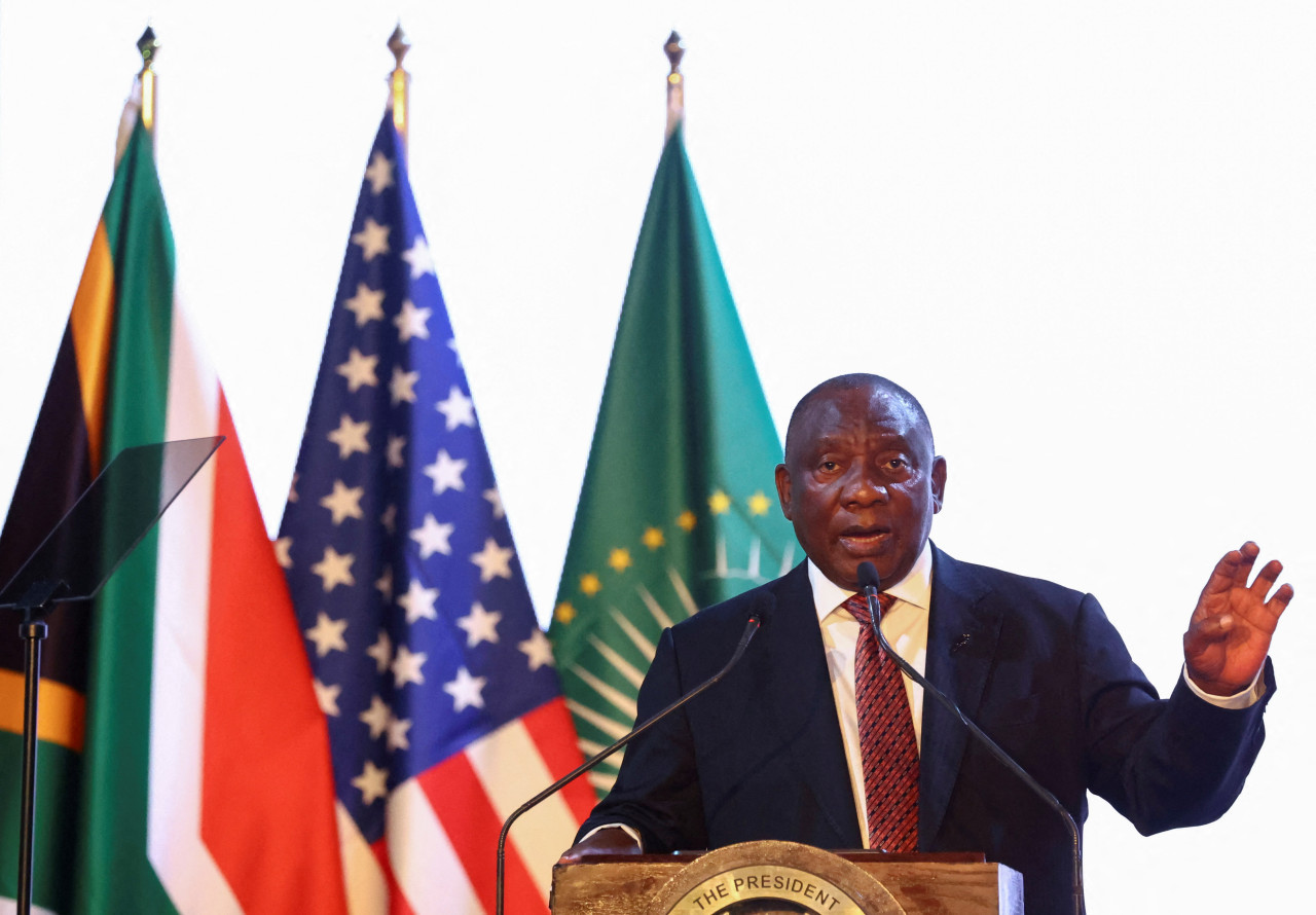 El presidente sudafricano, Cyril Ramaphosa, Reuters