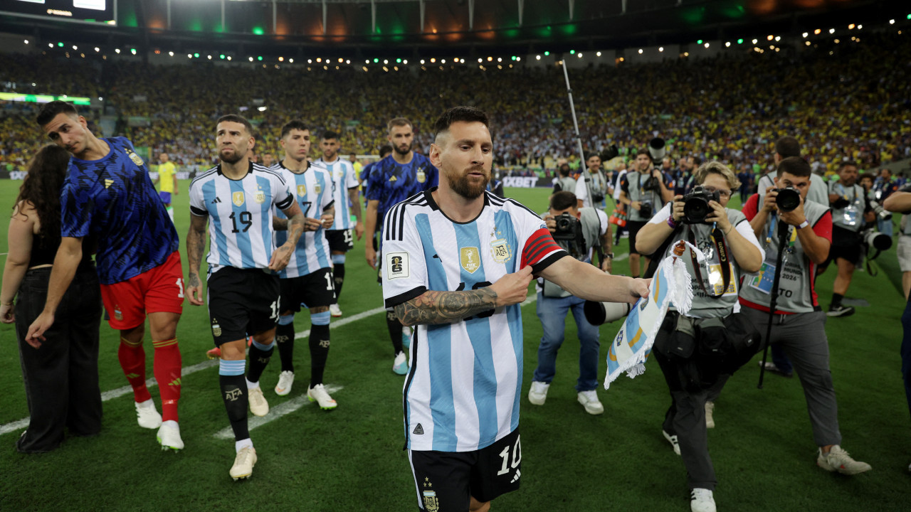 Lionel Messi, capitán de la Selección Argentina. Foto: NA.