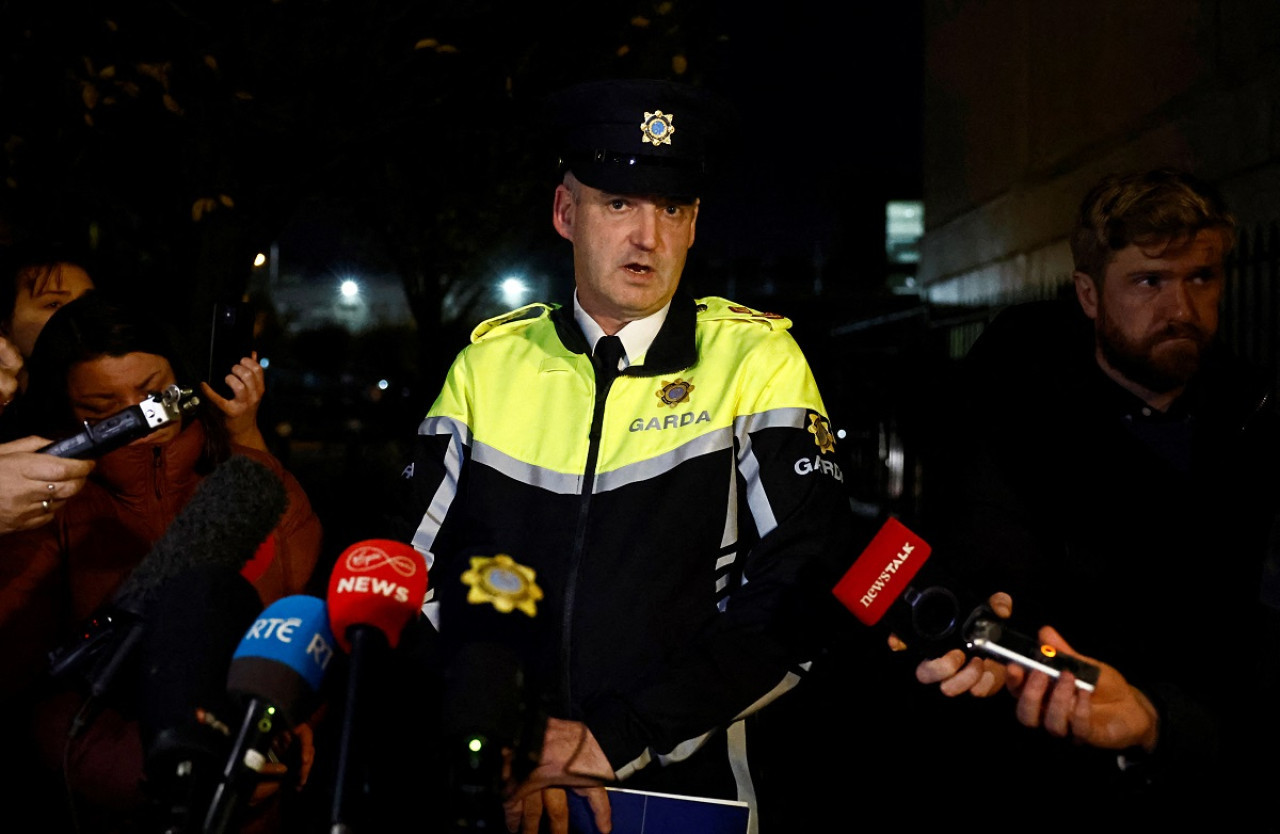 Liam Geraghty, policía general de Irlanda. Foto: Reuters.