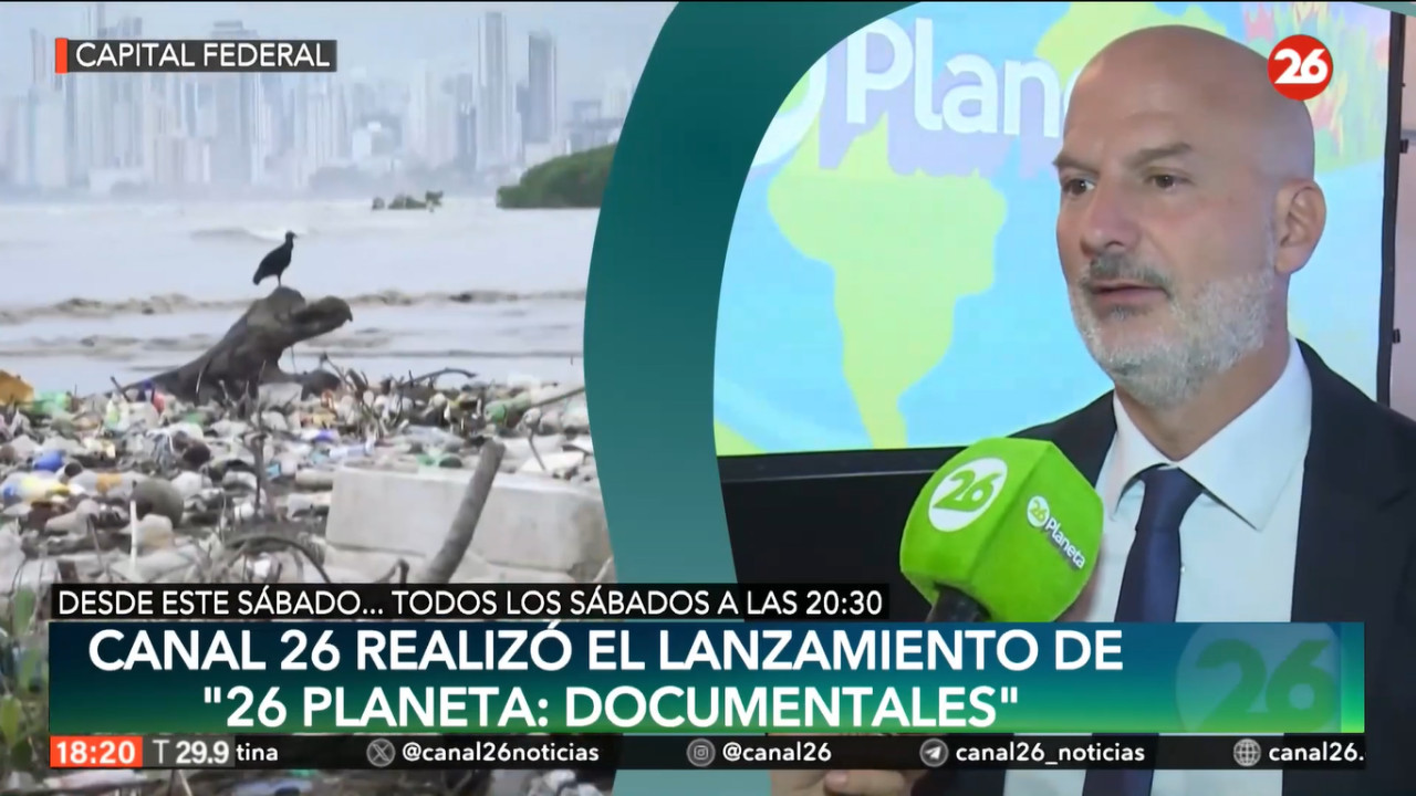 Andrés Repetto conducirá "26 Planeta: Documentales".